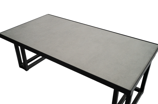 Betonlook warm grijs salontafel